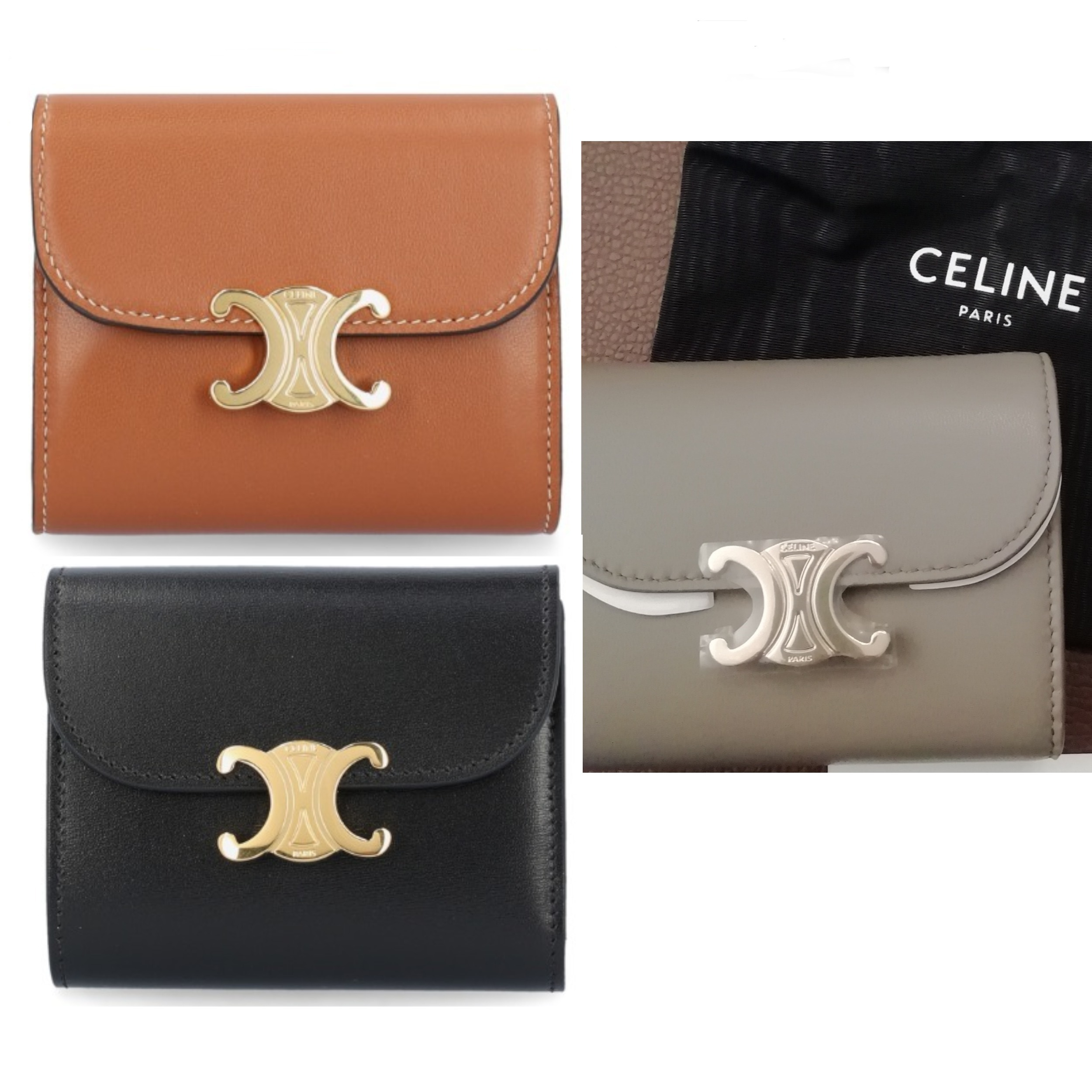 CELINE スモール トリオンフウォレット
